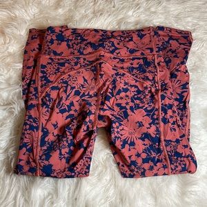 LULULEMON (limited edition) wunder under training crop 3/4 leggings size 4